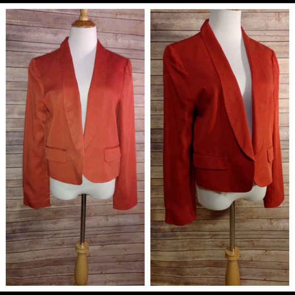 LOFT Jackets & Blazers - Loft - Blazer, orange